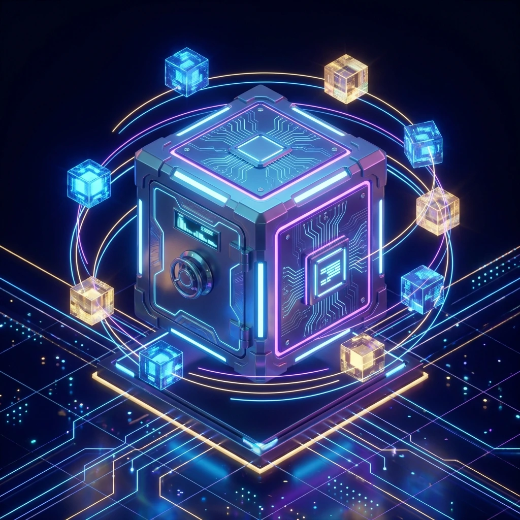 Coffre-fort de données cyber